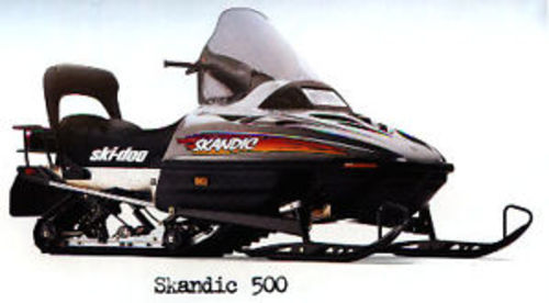 Product picture Ski-Doo Skandic 500 1998! PDF Snowmobile Service/Shop Manual