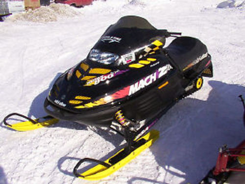 Product picture Ski-Doo Mach Z R 1999 PDF Service/Shop Manual Download