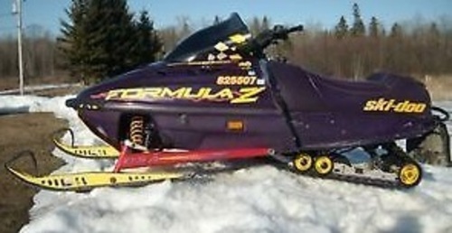 Product picture Ski-Doo Formula Z 583 1999 PDF Service/Shop Manual Download