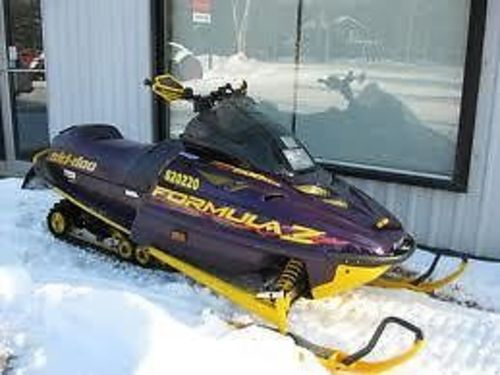 Product picture Ski-Doo Formula Z 500 1999 PDF Service/Shop Manual Download