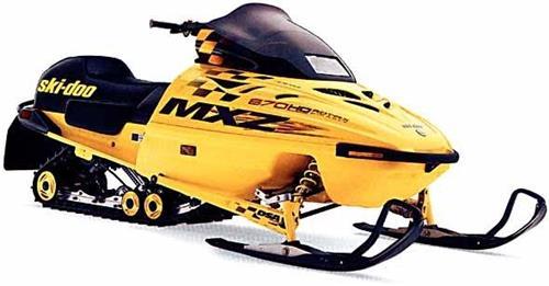 Product picture Ski-Doo MXZ X 1998 PDF Service/Shop Manual Download