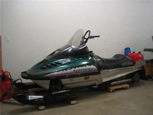 Product picture Ski-Doo Summit 583 1997 PDF Service/Shop Manual Download