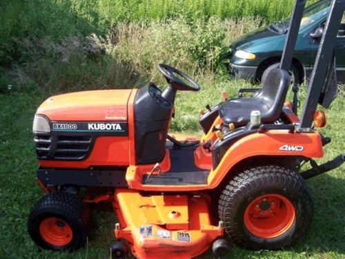 Product picture Kubota BX1800 PDF Garden Tractor Service Manual Download