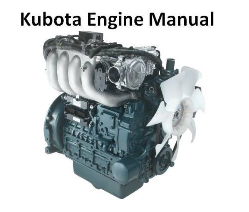 Product picture Kubota D1105-T-B Diesel Engine Shop Manual Repair Download 